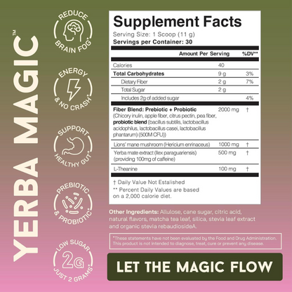 Yerba Magic Strawberry Matcha Flavor